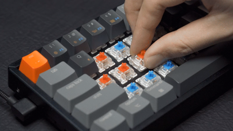 Hot-swappable Mechanical Keyboard
