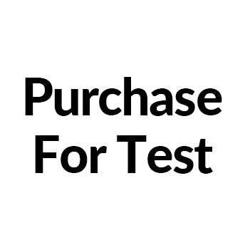 Purchase For Test