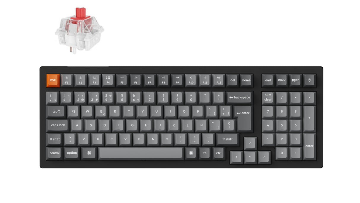 Keychron K4 Max QMK Wireless Mechanical Keyboard ISO Layout Collection