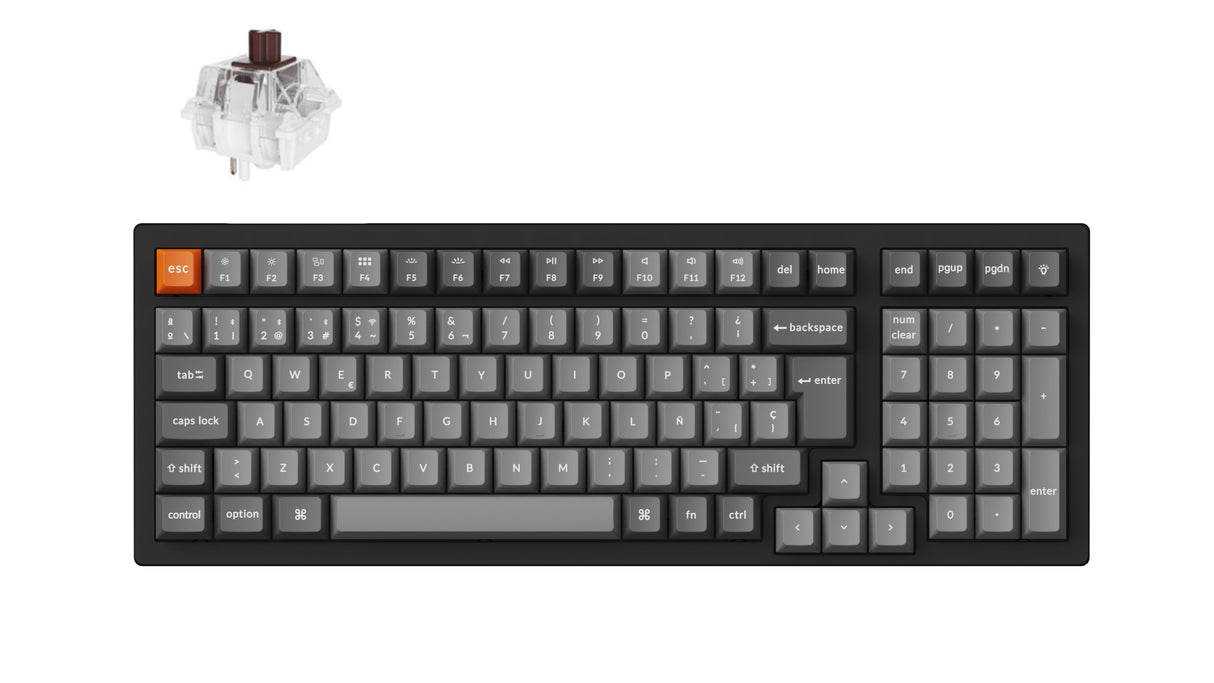 Keychron K4 Max QMK Wireless Mechanical Keyboard ISO Layout Collection