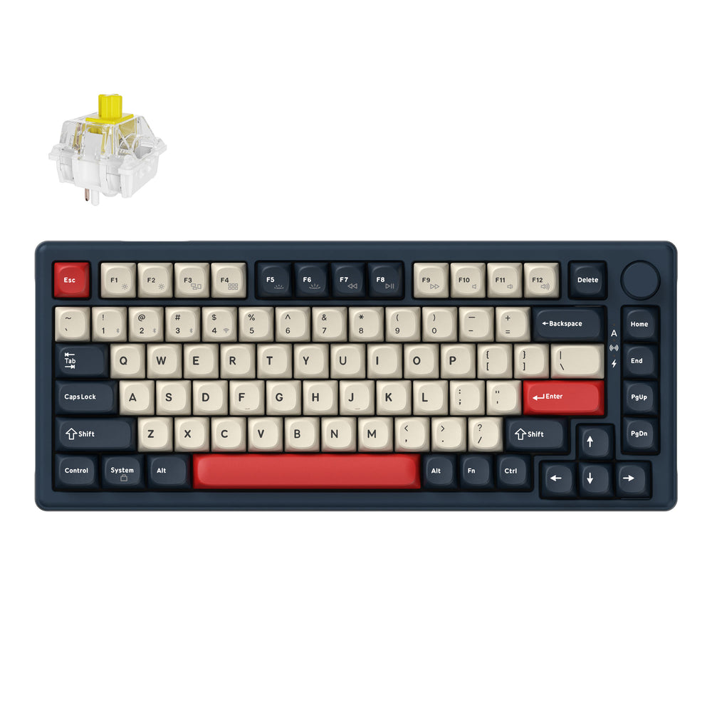 Keychron J2 QMK Wireless Mechanical Keyboard (US ANSI Layout)