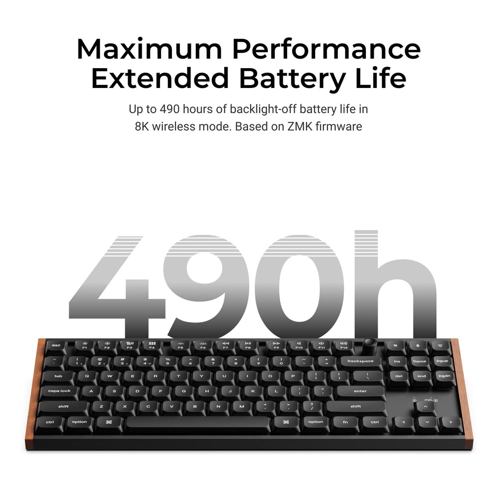 Teclado Mecánico Personalizado Inalámbrico Keychron K1 Ultra 8K (Layout ANSI US)