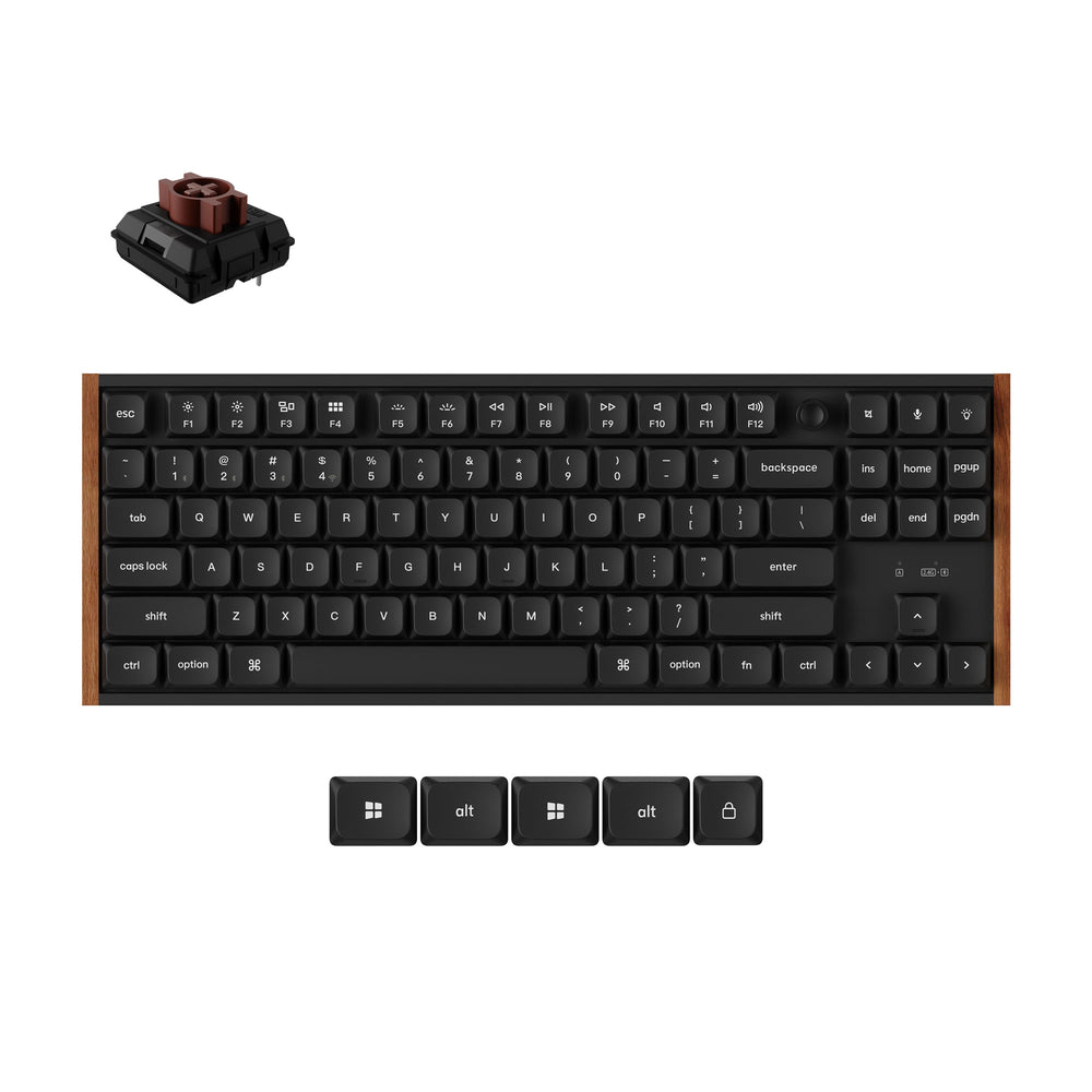 Teclado Mecánico Personalizado Inalámbrico Keychron K1 Ultra 8K (Layout ANSI US)