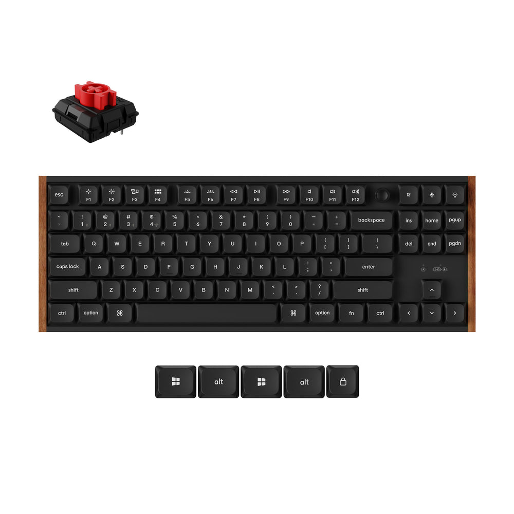 Teclado Mecánico Personalizado Inalámbrico Keychron K1 Ultra 8K (Layout ANSI US)