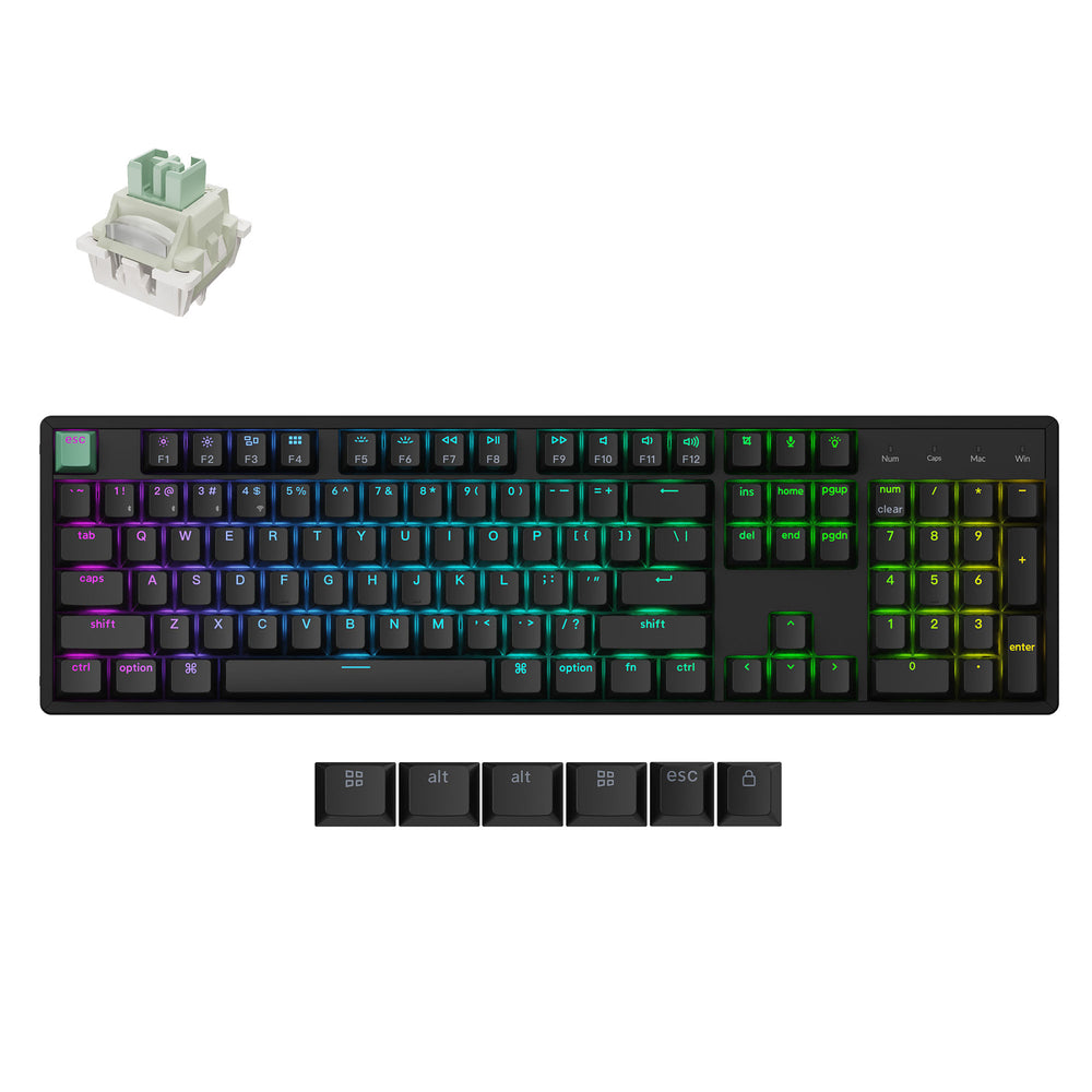 Keychron K10 HE Wireless Magnetic Switch Custom Keyboard(US Layout)