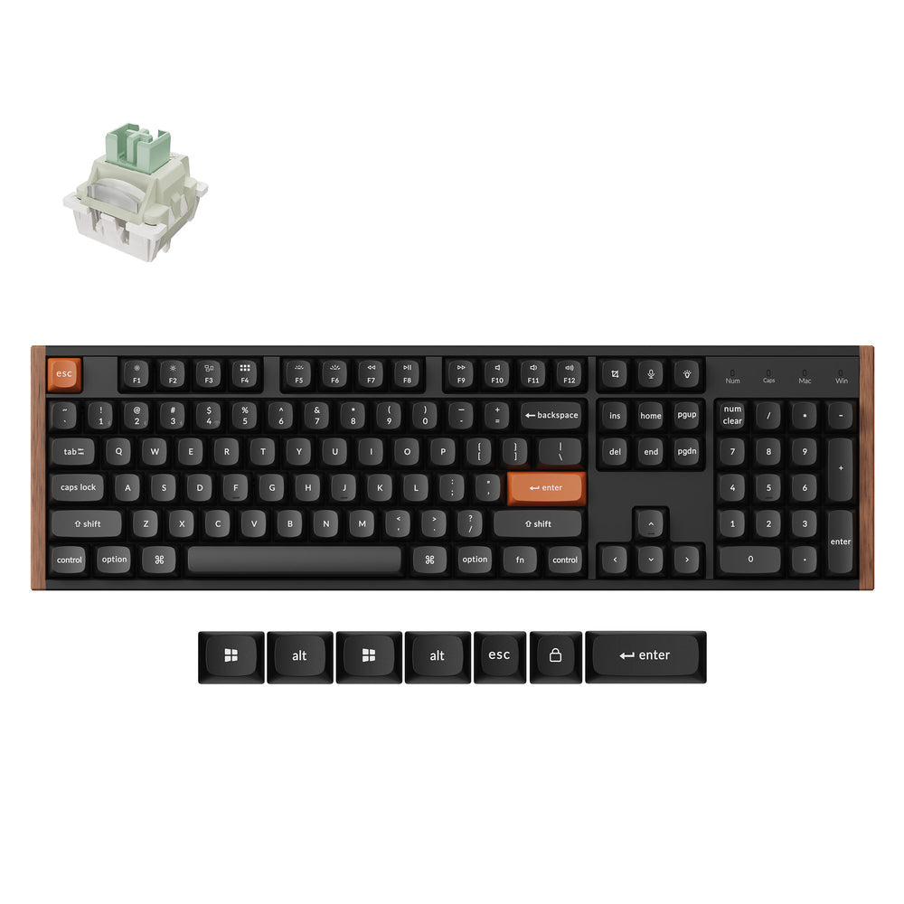 Keychron K10 HE Wireless Magnetic Switch Custom Keyboard(US Layout)