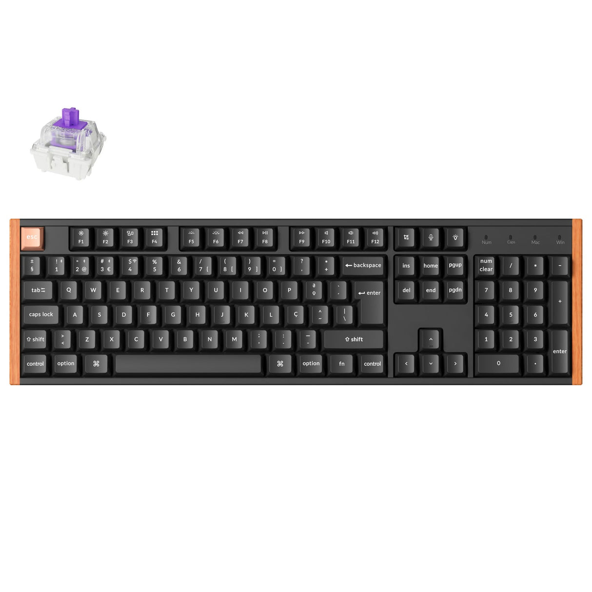 Keychron K10 HE Wireless Magnetic Switch Custom Keyboard ISO Layout Collection