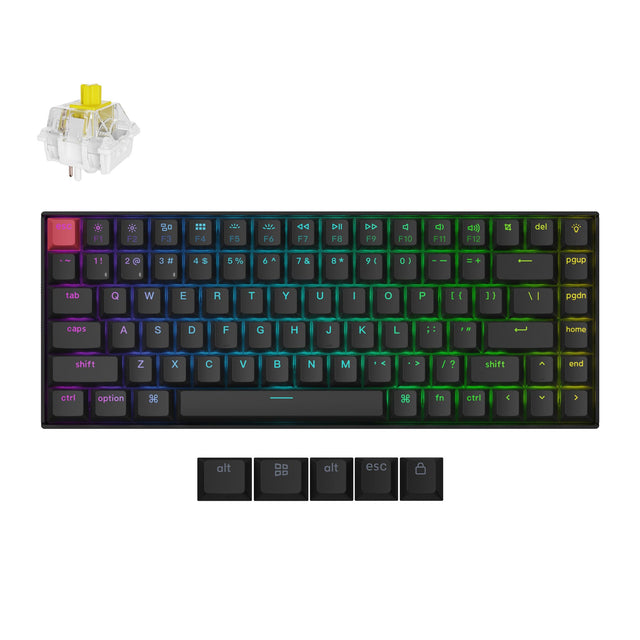 Teclado Mecánico Inalámbrico Keychron K2 QMK (Versión 3) (Distribución ANSI de EE. UU.)
