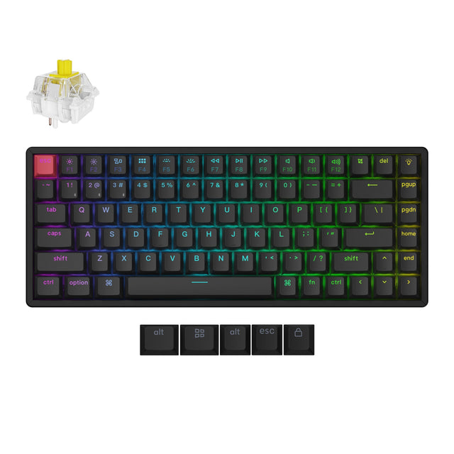 Teclado Mecánico Inalámbrico Keychron K2 QMK (Versión 3) (Distribución ANSI de EE. UU.)