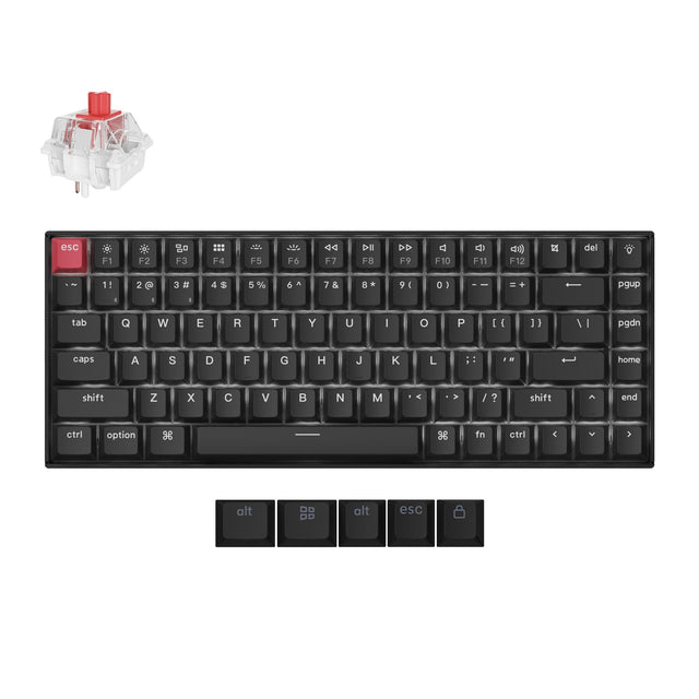 Teclado Mecánico Inalámbrico Keychron K2 QMK (Versión 3) (Distribución ANSI de EE. UU.)