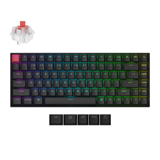 Teclado Mecánico Inalámbrico Keychron K2 QMK (Versión 3) (Distribución ANSI de EE. UU.)