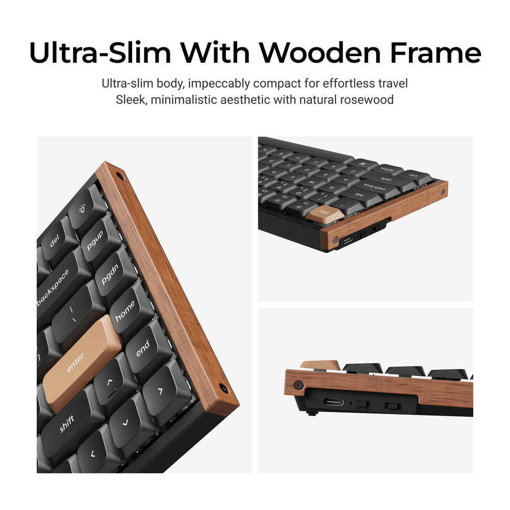 Keychron K3 HE Wireless Magnetic Switch Custom Keyboard(ANSI US Layout)