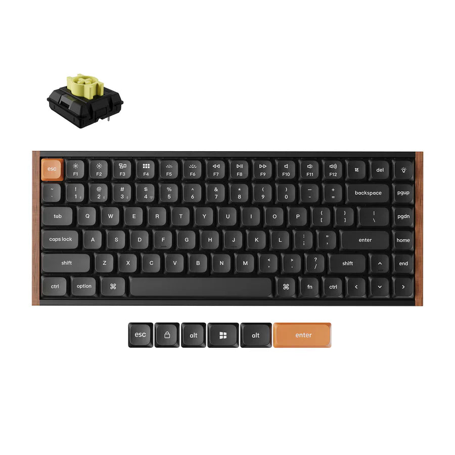 Teclado Mecánico Personalizado Inalámbrico Keychron K3 Max SE QMK (Teclado US ANSI)
