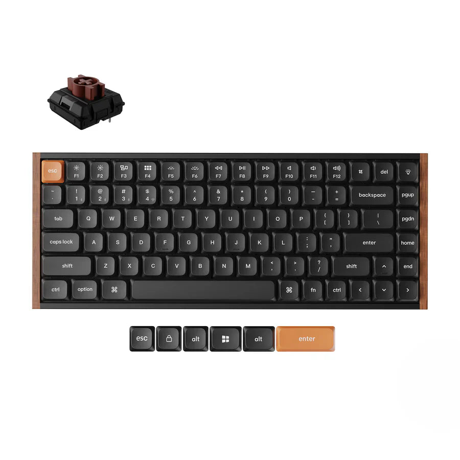 Teclado Mecánico Personalizado Inalámbrico Keychron K3 Max SE QMK (Teclado US ANSI)