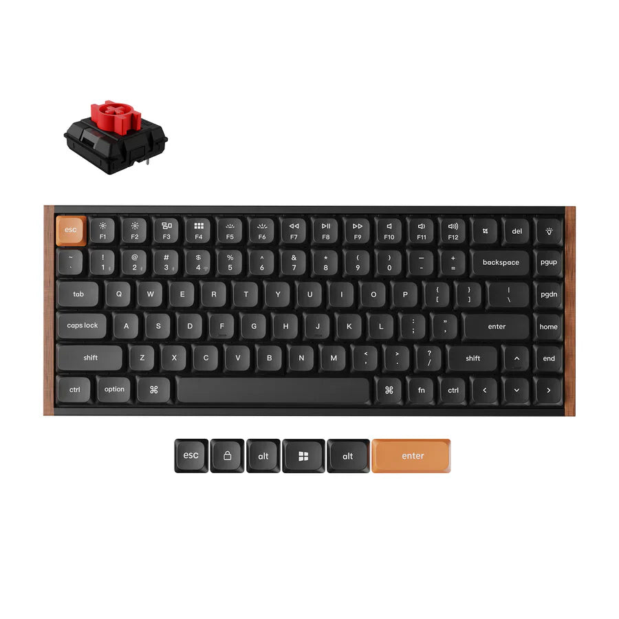 Teclado Mecánico Personalizado Inalámbrico Keychron K3 Max SE QMK (Teclado US ANSI)