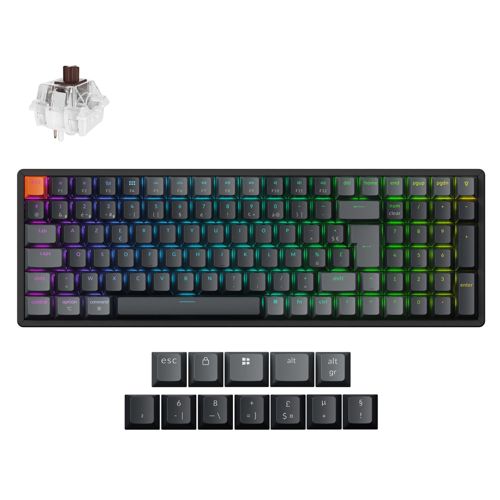 Keychron K4 QMK Wireless Mechanical Keyboard ISO Layout Collection (Version 3)