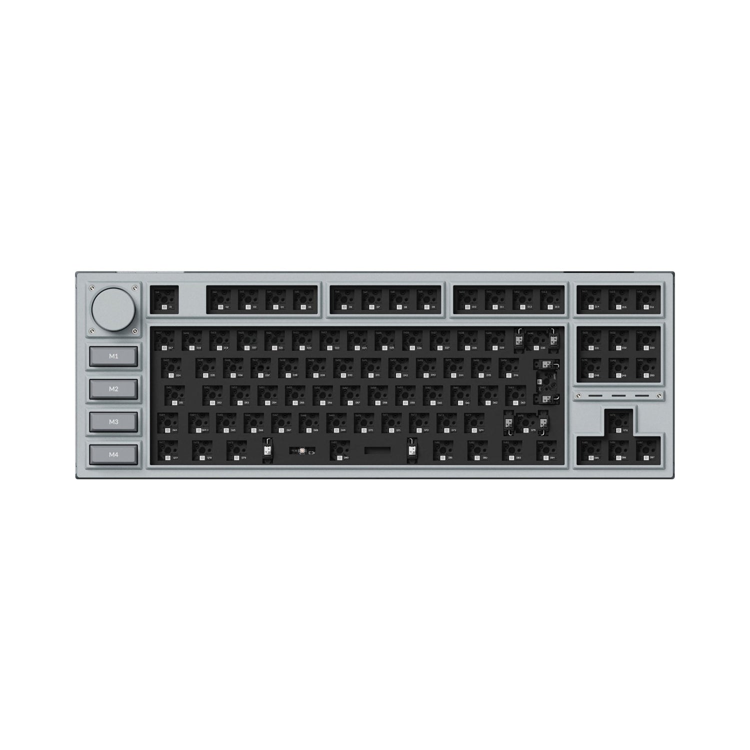 Colección de diseño ISO de teclado mecánico personalizado inalámbrico Keychron Q3 Pro QMK/VIA