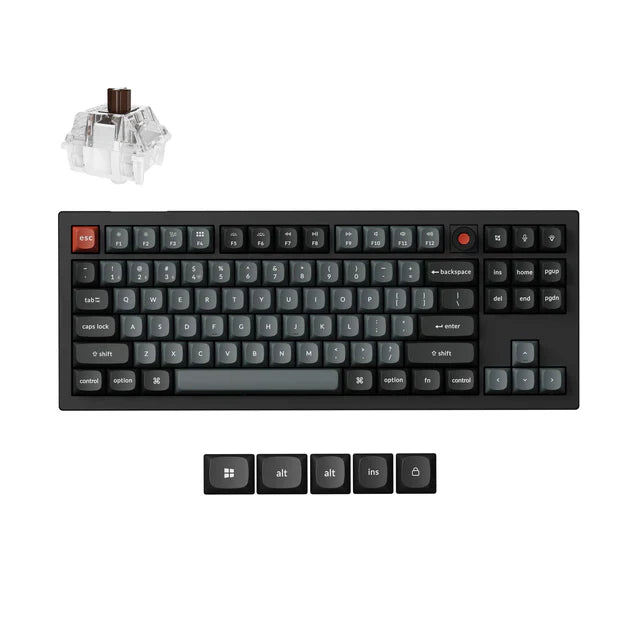 Keychron V3 8K QMK Wired Custom Mechanical Keyboard