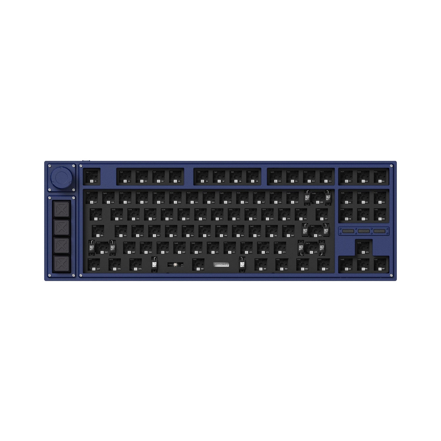 Teclado mecánico personalizado inalámbrico Lemokey L3 QMK/VIA (teclado ANSI de EE. UU.)