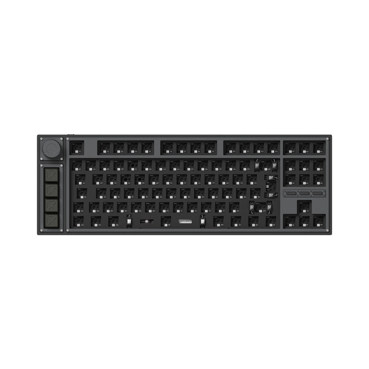 Teclado mecánico personalizado inalámbrico Lemokey L3 QMK/VIA (teclado ANSI de EE. UU.)