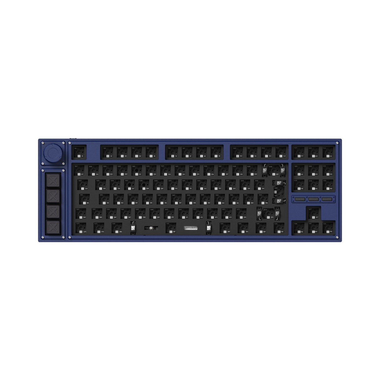 Teclado mecánico personalizado inalámbrico Lemokey L3 QMK/VIA (teclado ANSI de EE. UU.)