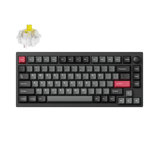 Teclado para juegos personalizado Lemokey P1 QMK/VIA (Distribución ANSI de EE. UU.)