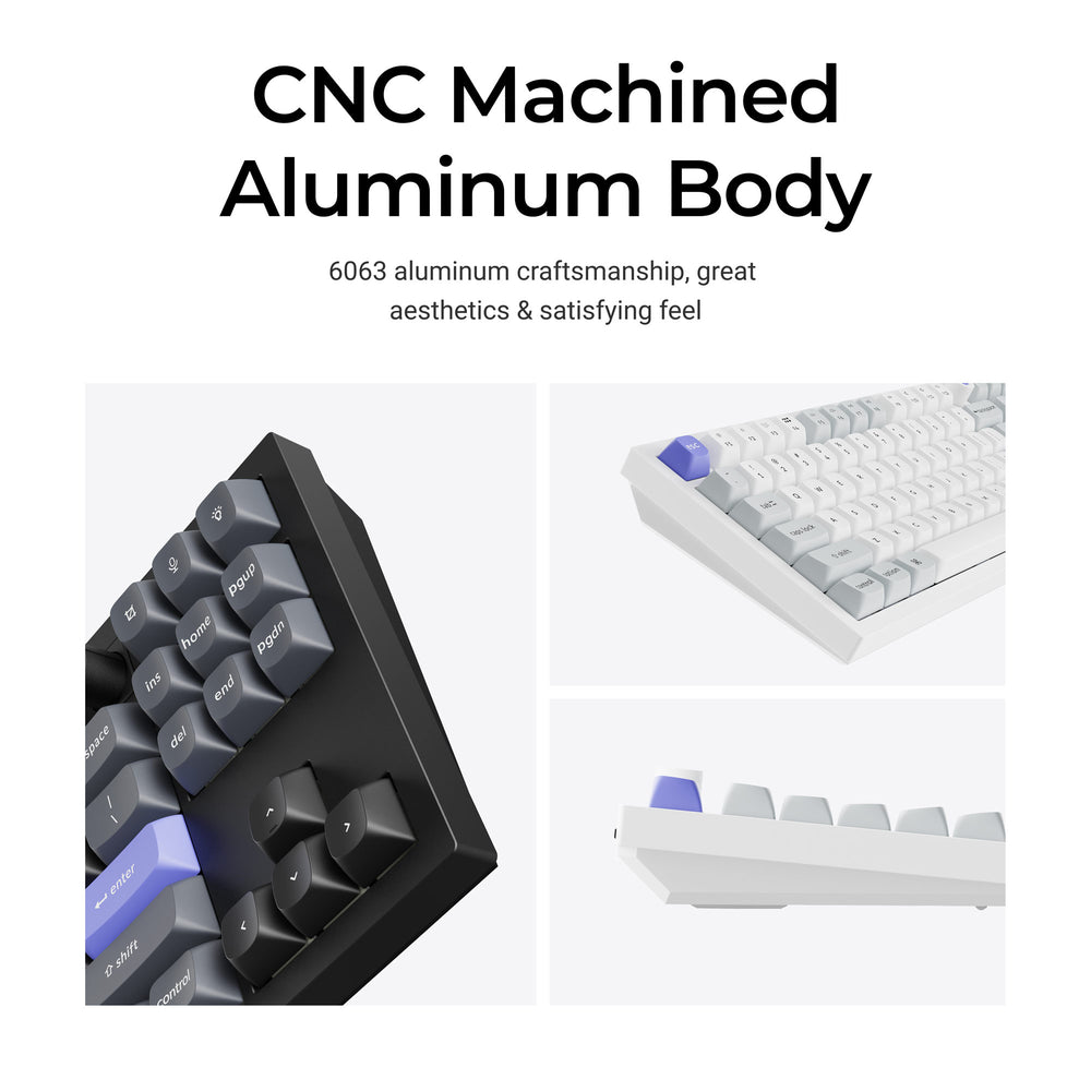 Keychron Q3 HE 8K Magnetic Switch Keyboard (US ANSI Layout)