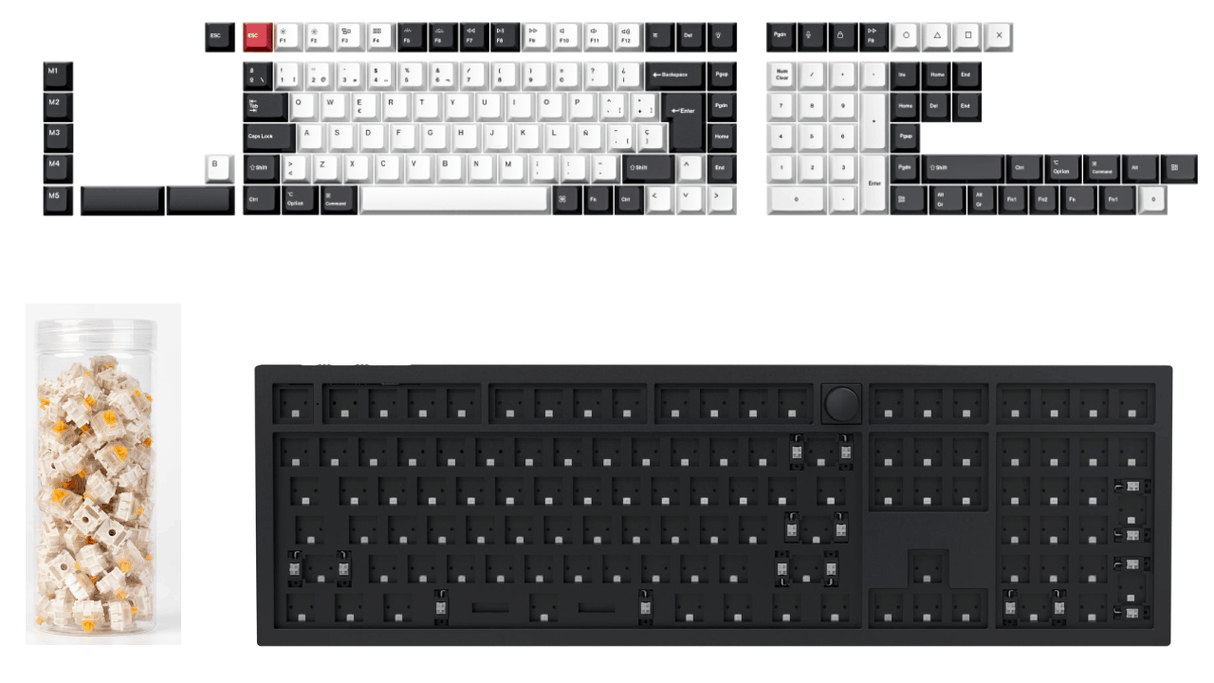 Keychron Q6 HE QMK Wireless Custom Keyboard ISO Layout Collection
