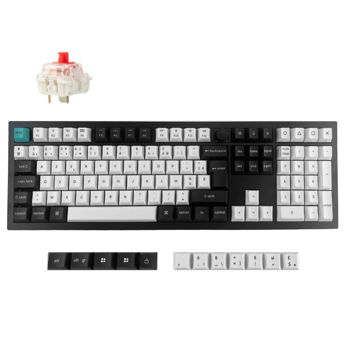 Keychron Q6 Max QMK/VIA Inalámbrico Teclado Mecánico Personalizado Colección de Distribución ISO