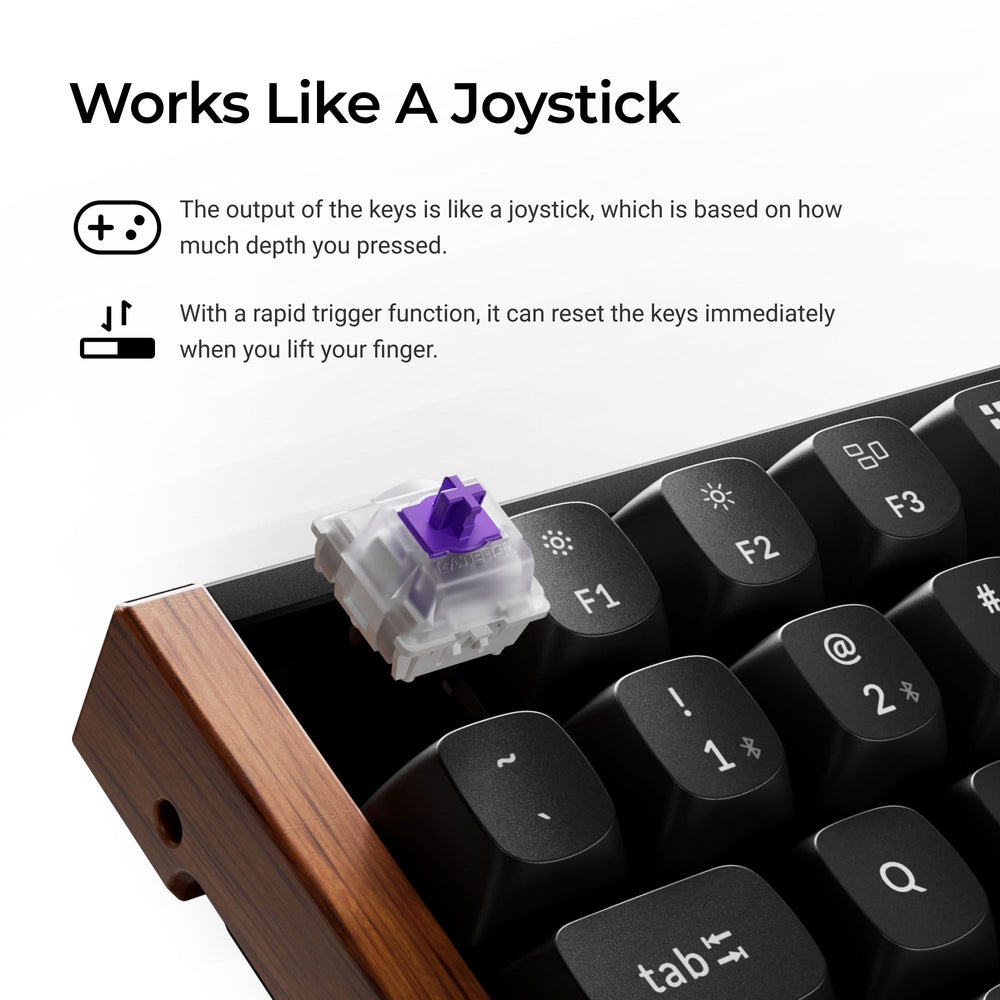 Teclado personalizado Keychron K2 HE Wireless Magnetic Switch