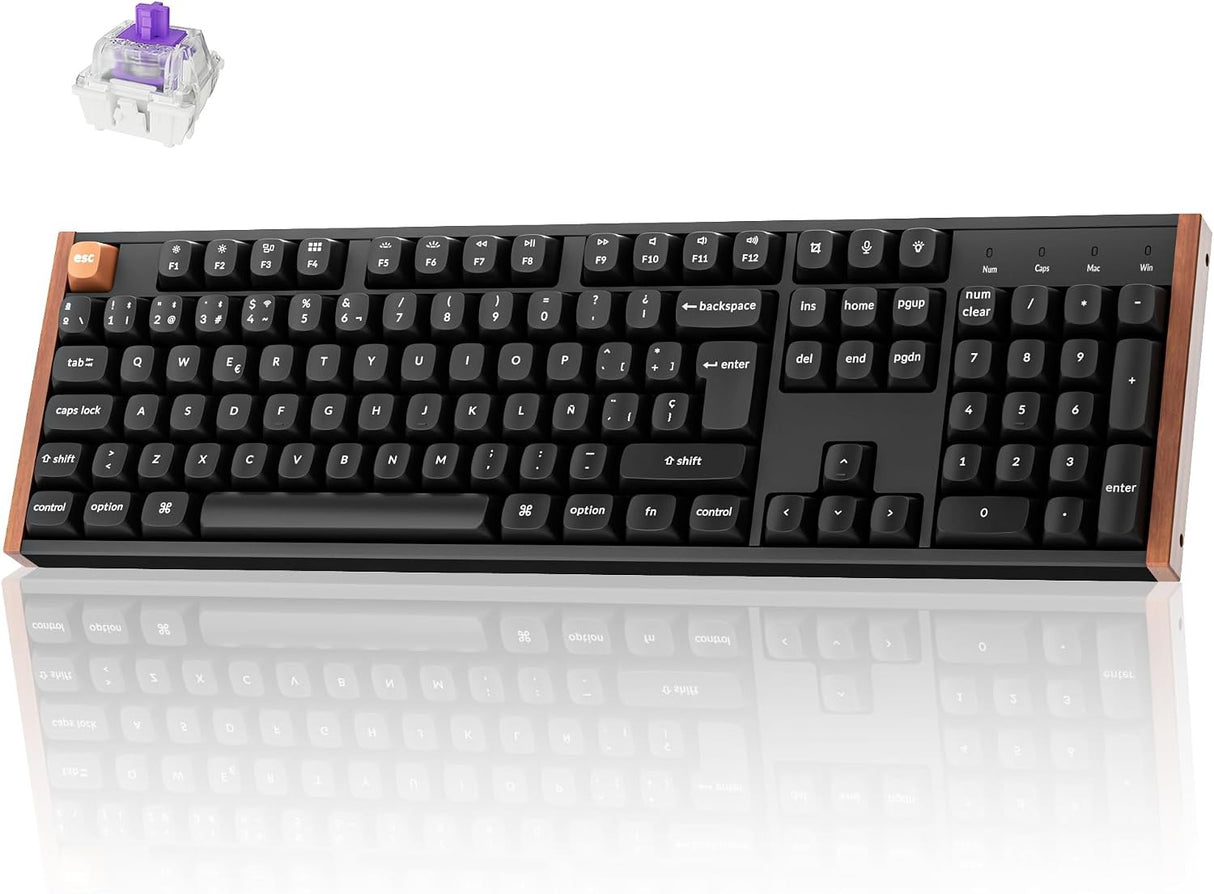 Teclado Personalizado Keychron K10 HE con Interruptor Magnético e Inalámbrico - Colección de Distribución ISO