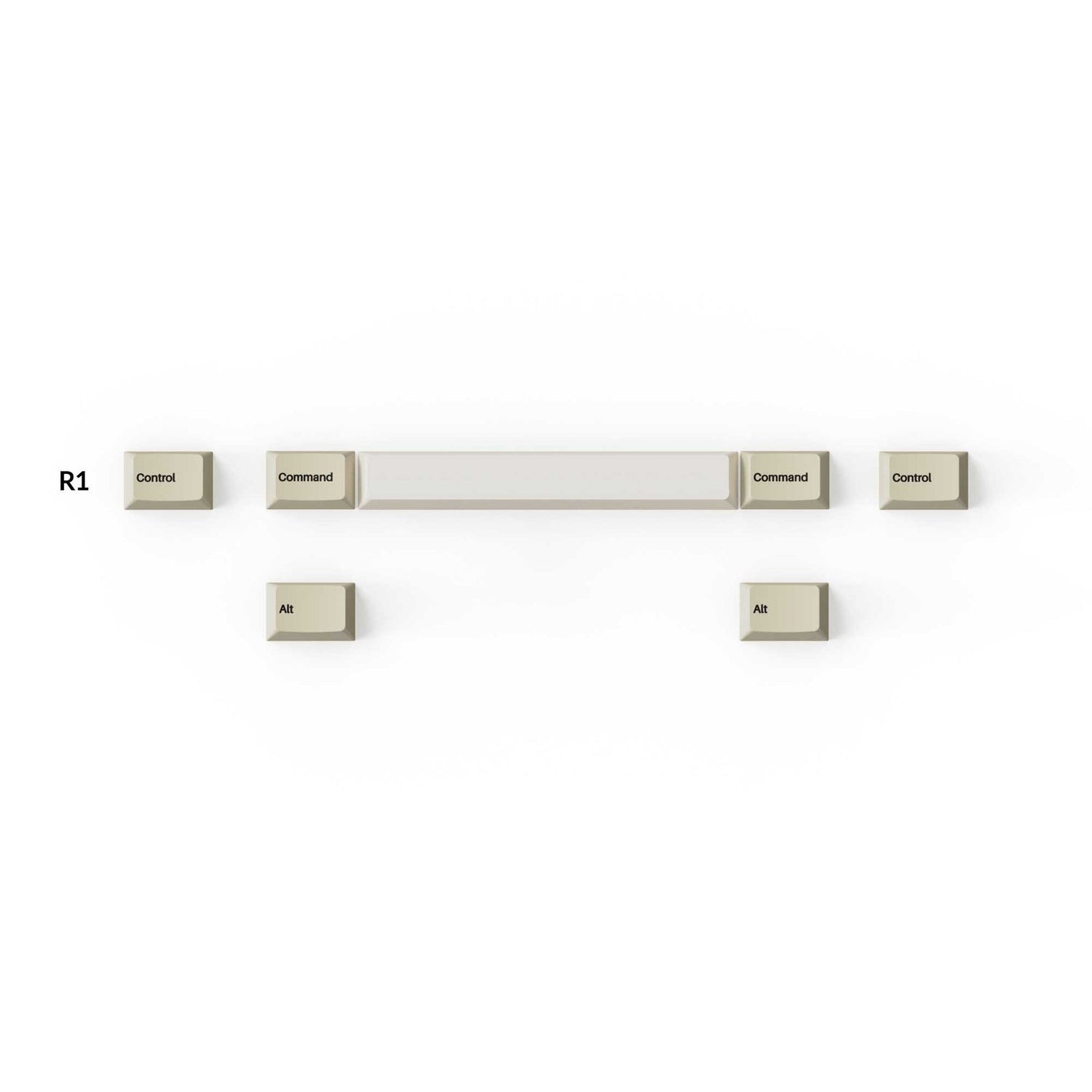 Juego completo de teclas PBT de doble disparo - Camel