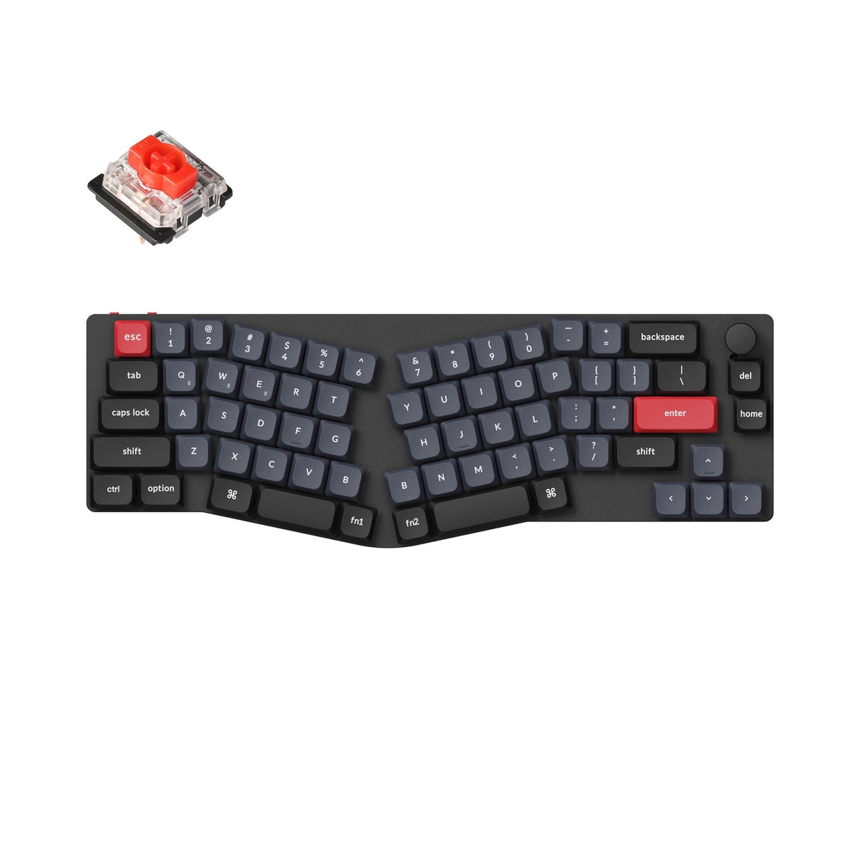 Keychron K11 Pro (Alice Layout) Teclado mecánico personalizado inalámbrico QMK/VIA (teclado ANSI de EE. UU.)