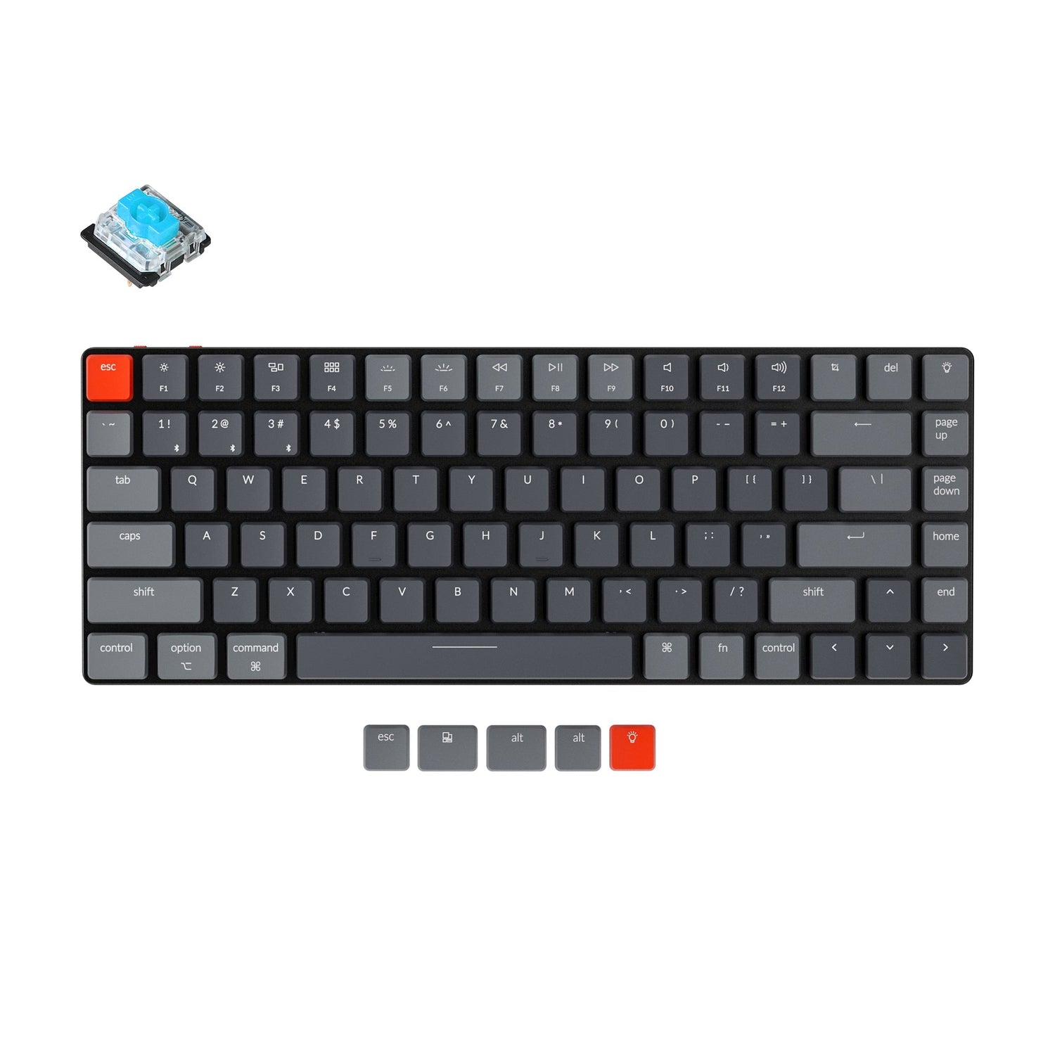 Keychron K3 Ultra-slim Wireless Mechanical Keyboard (Version 2) (US ANSI Keyboard)