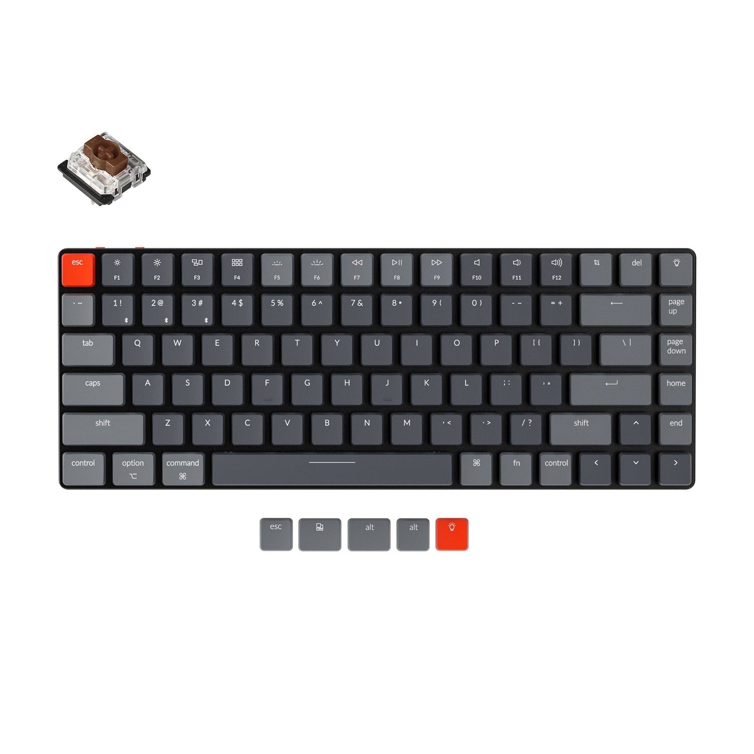 Keychron K3 Ultra-slim Wireless Mechanical Keyboard (Version 2) (US ANSI Keyboard)