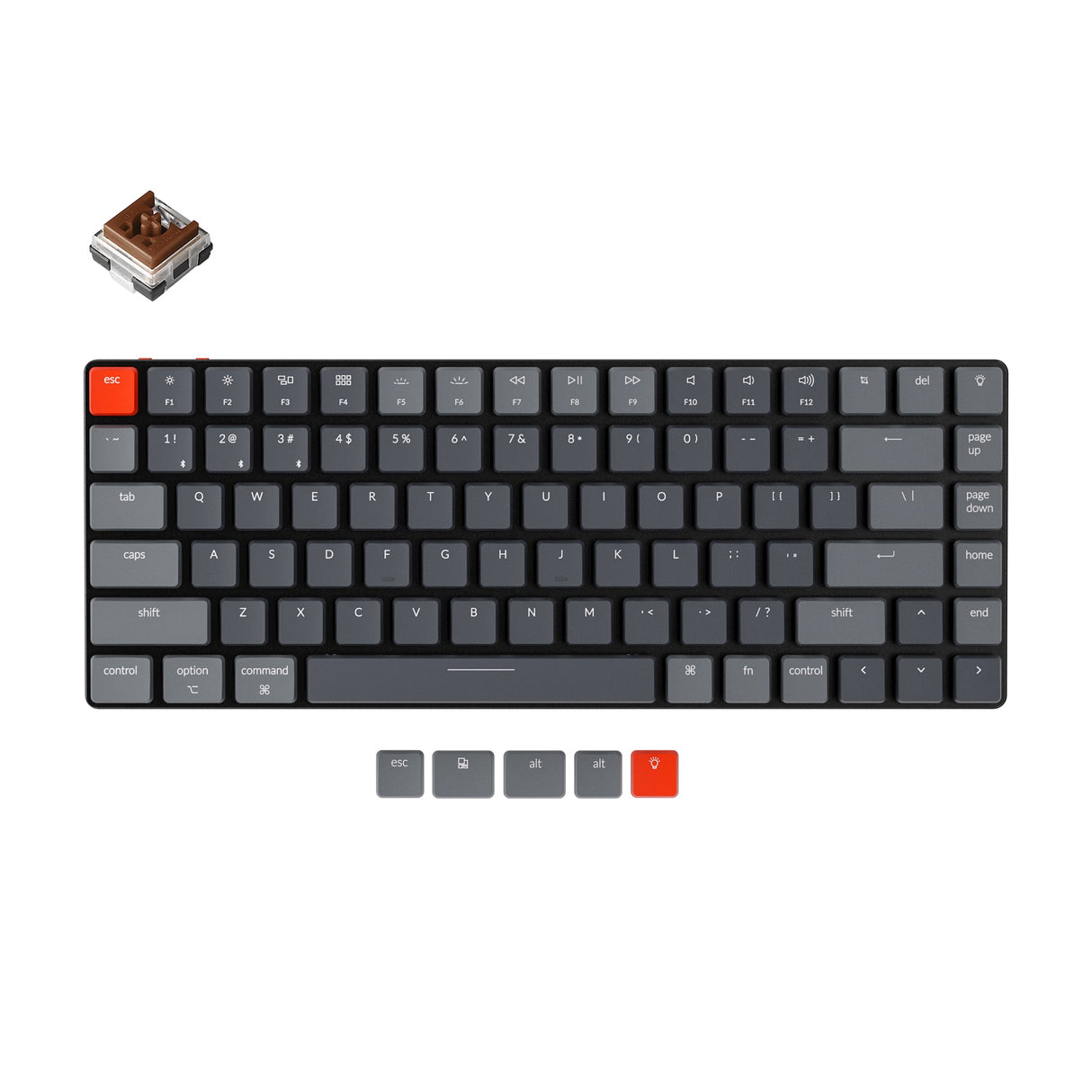 Keychron K3 Ultra-slim Wireless Mechanical Keyboard (Version 2) (US ANSI Keyboard)