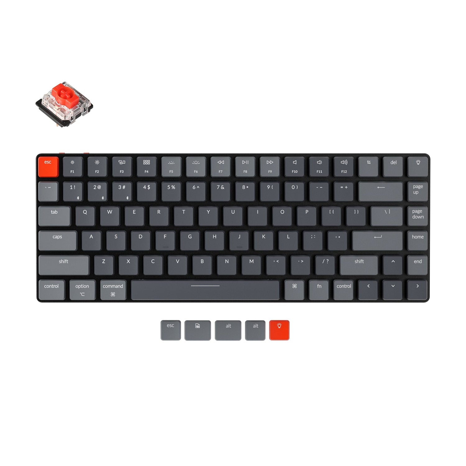 Keychron K3 Ultra-slim Wireless Mechanical Keyboard (Version 2) (US ANSI Keyboard)