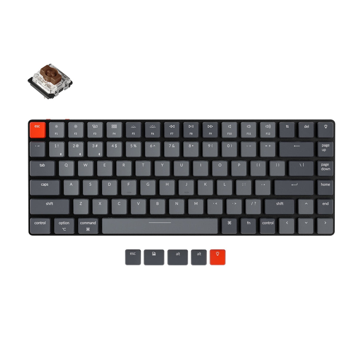 Keychron K3 Ultra-slim Wireless Mechanical Keyboard (Version 2) (US ANSI Keyboard)