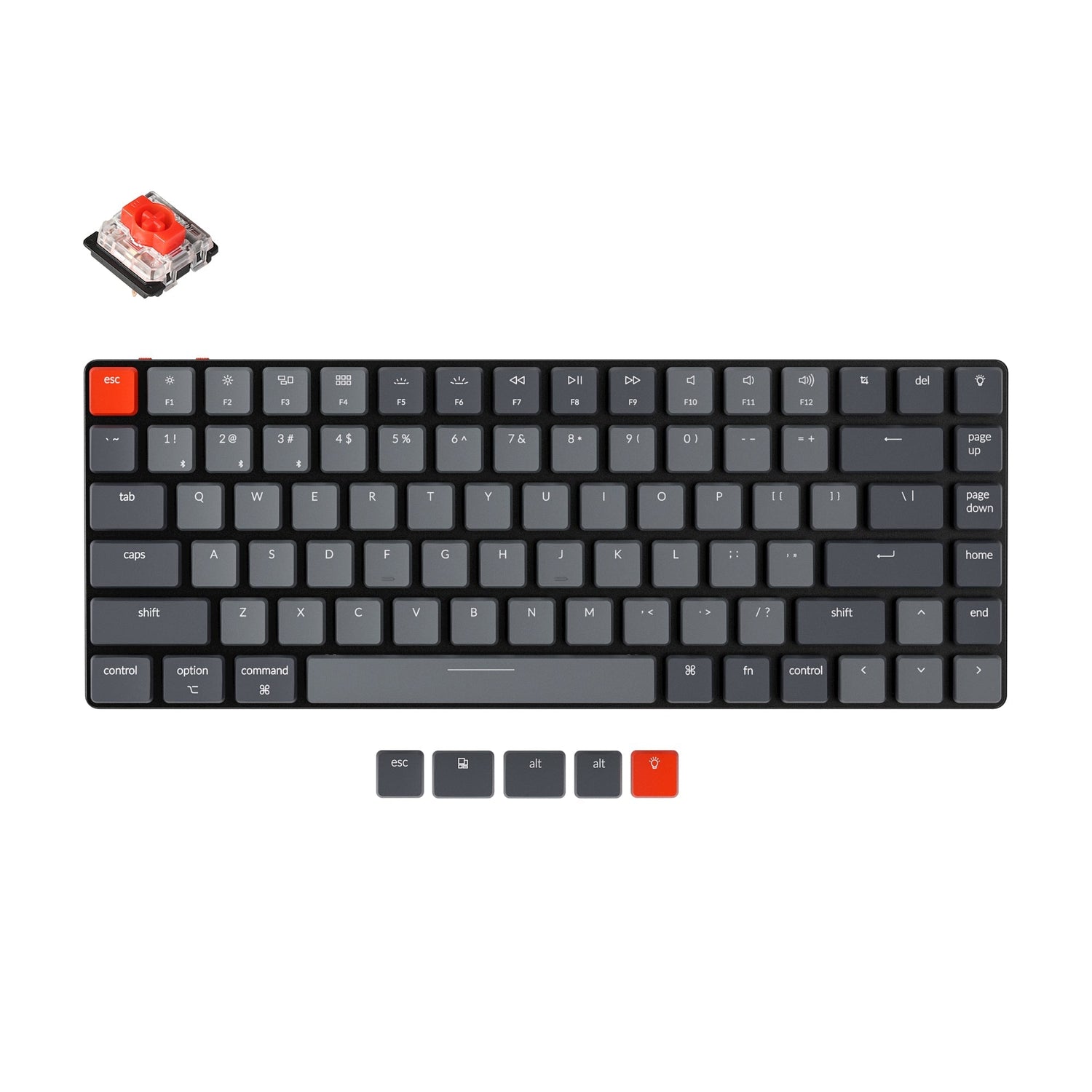 Keychron K3 Ultra-slim Wireless Mechanical Keyboard (Version 2) (US ANSI Keyboard)