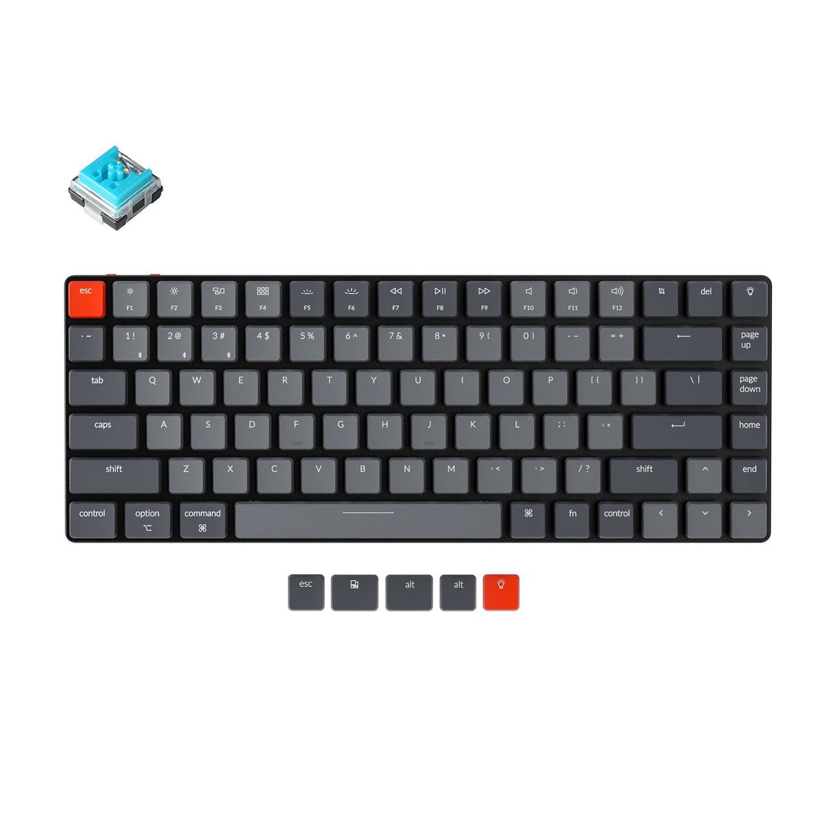Keychron K3 Ultra-slim Wireless Mechanical Keyboard (Version 2) (US ANSI Keyboard)