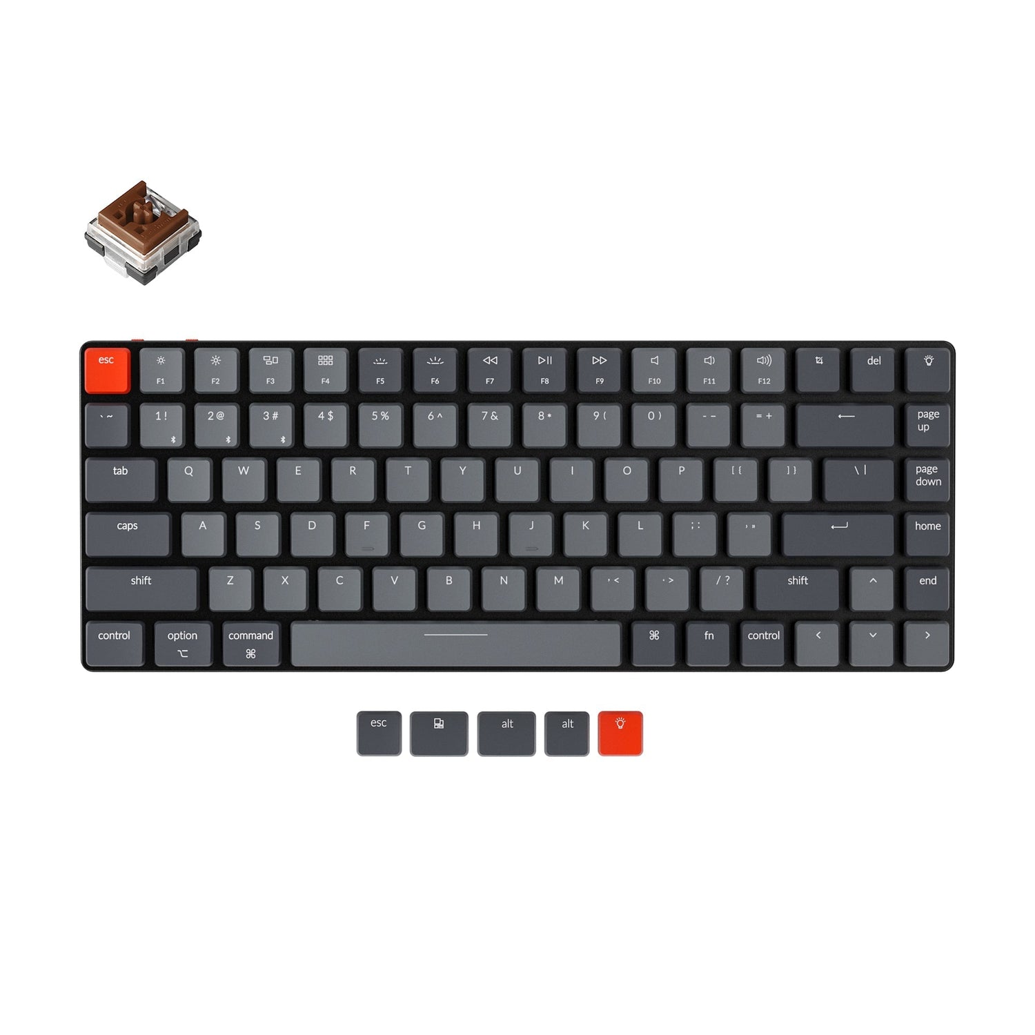 Keychron K3 Ultra-slim Wireless Mechanical Keyboard (Version 2) (US ANSI Keyboard)