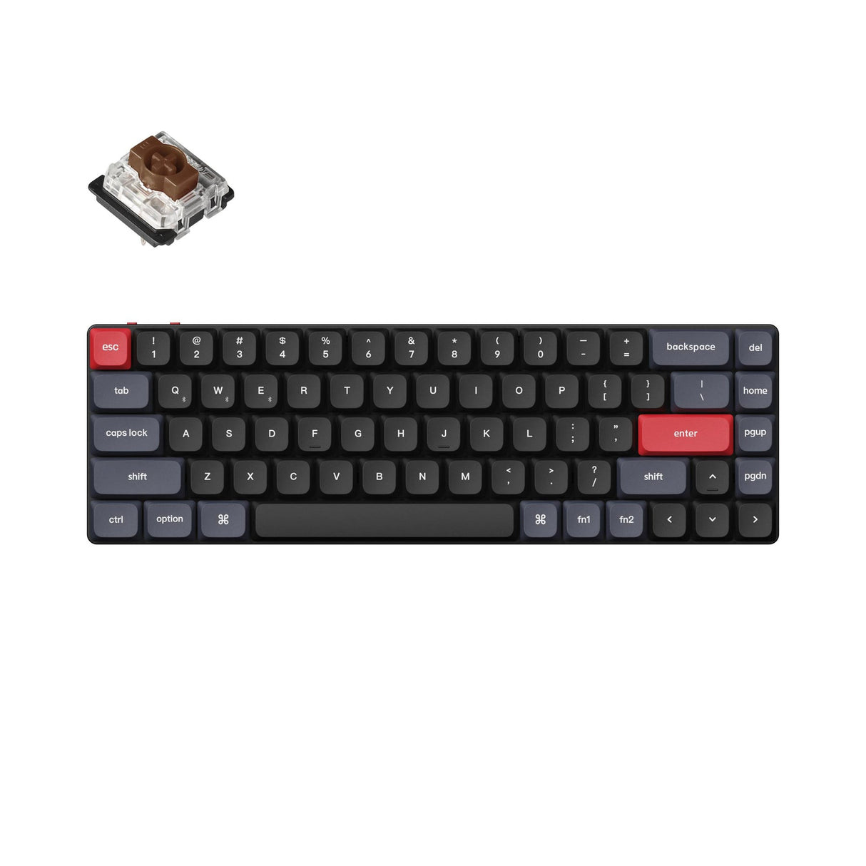 Keychron K7 Pro QMK/VIA Wireless Custom Mechanical Keyboard (US ANSI Keyboard)