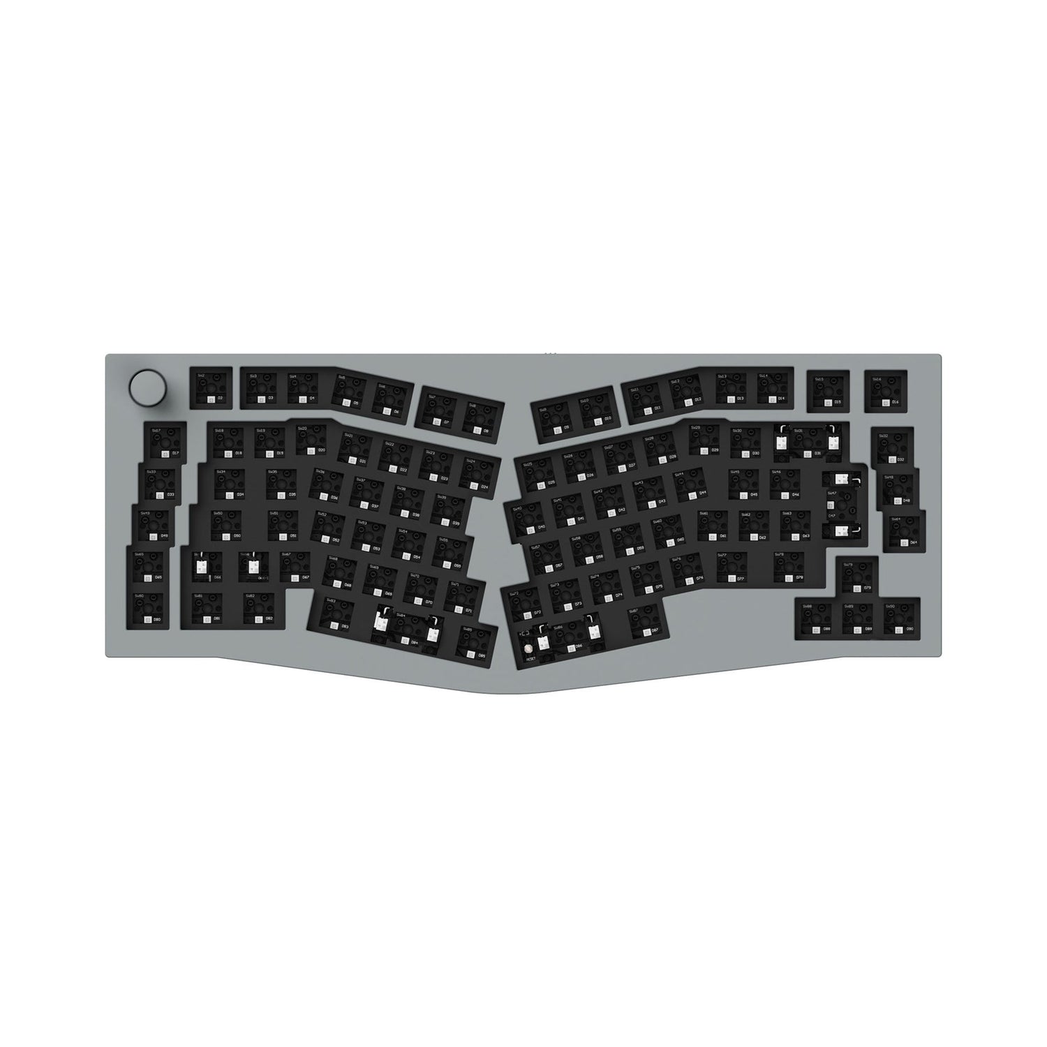 Keychron Q10 (Alice Layout) QMK Custom Mechanical Keyboard (US ANSI Keyboard)
