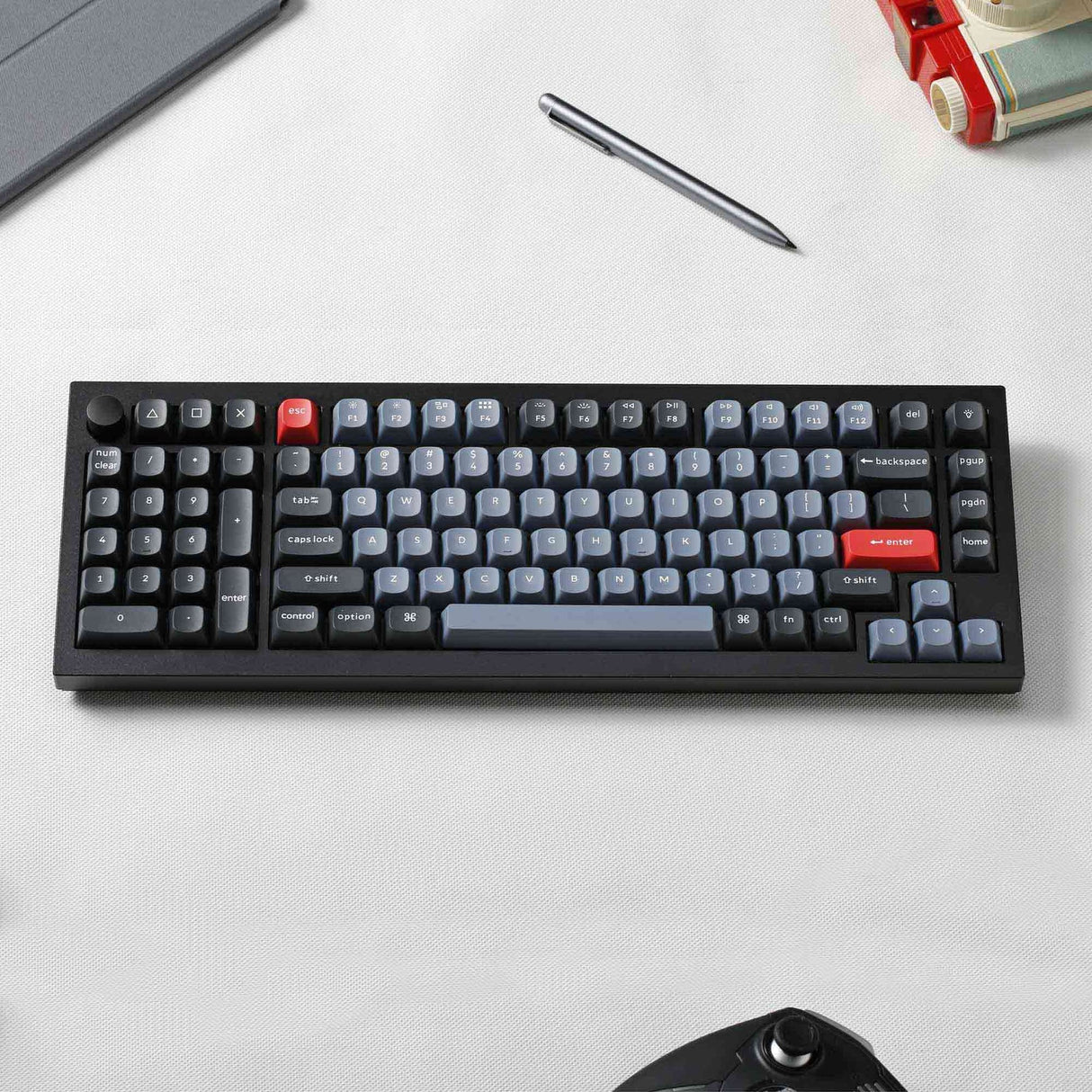 Keychron Q12 QMK Custom Mechanical Keyboard (US ANSI Keyboard)