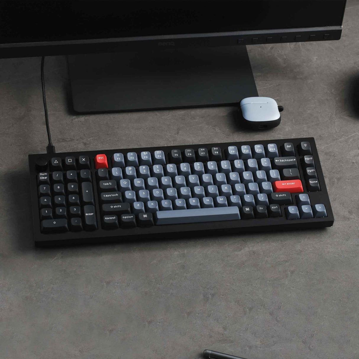 Keychron Q12 QMK Custom Mechanical Keyboard (US ANSI Keyboard)