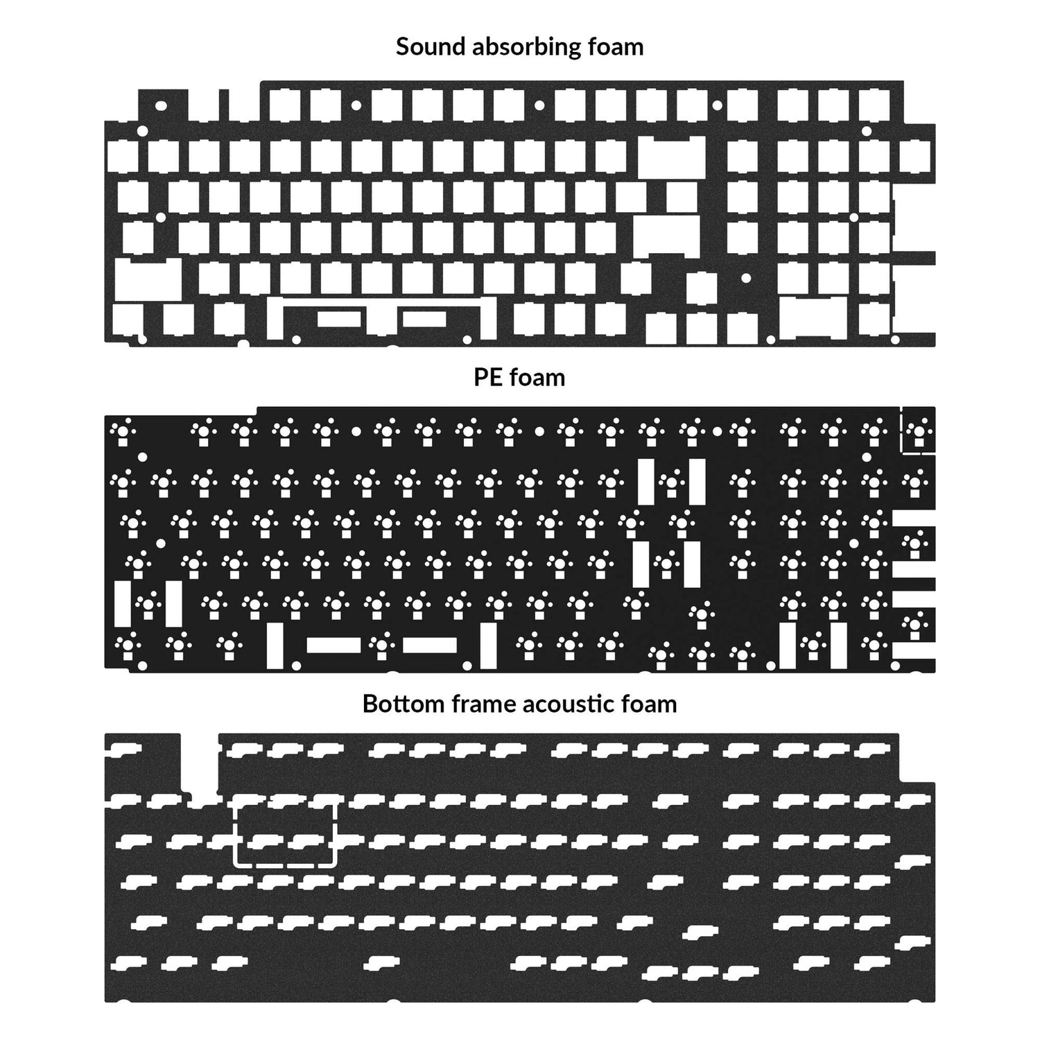 Kit de actualización acústica Keychron Q5 Pro