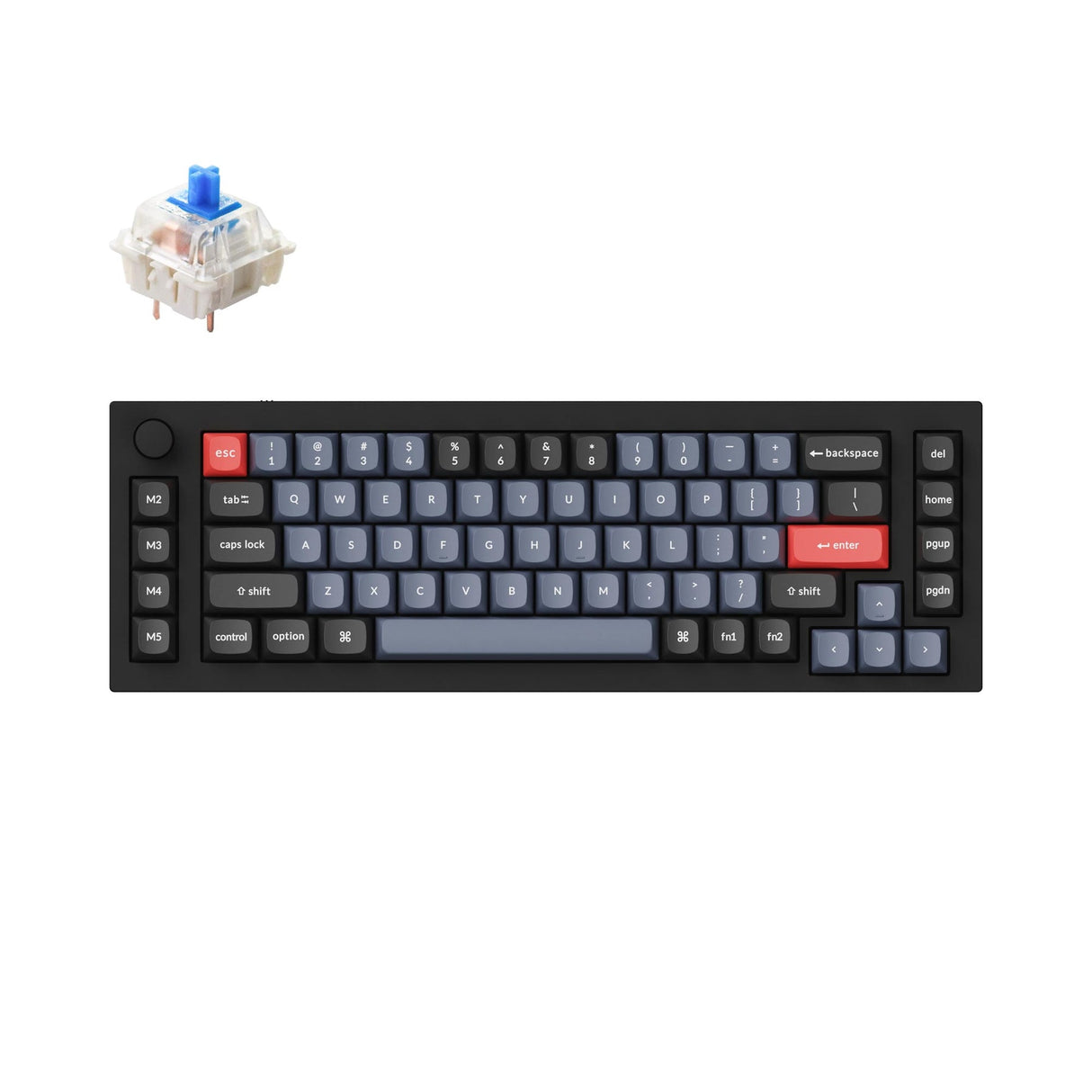 Keychron Q65 QMK Custom Mechanical Keyboard (US ANSI Keyboard)