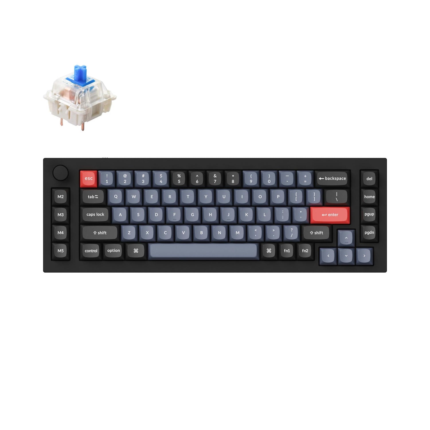 Keychron Q65 QMK Custom Mechanical Keyboard (US ANSI Keyboard)