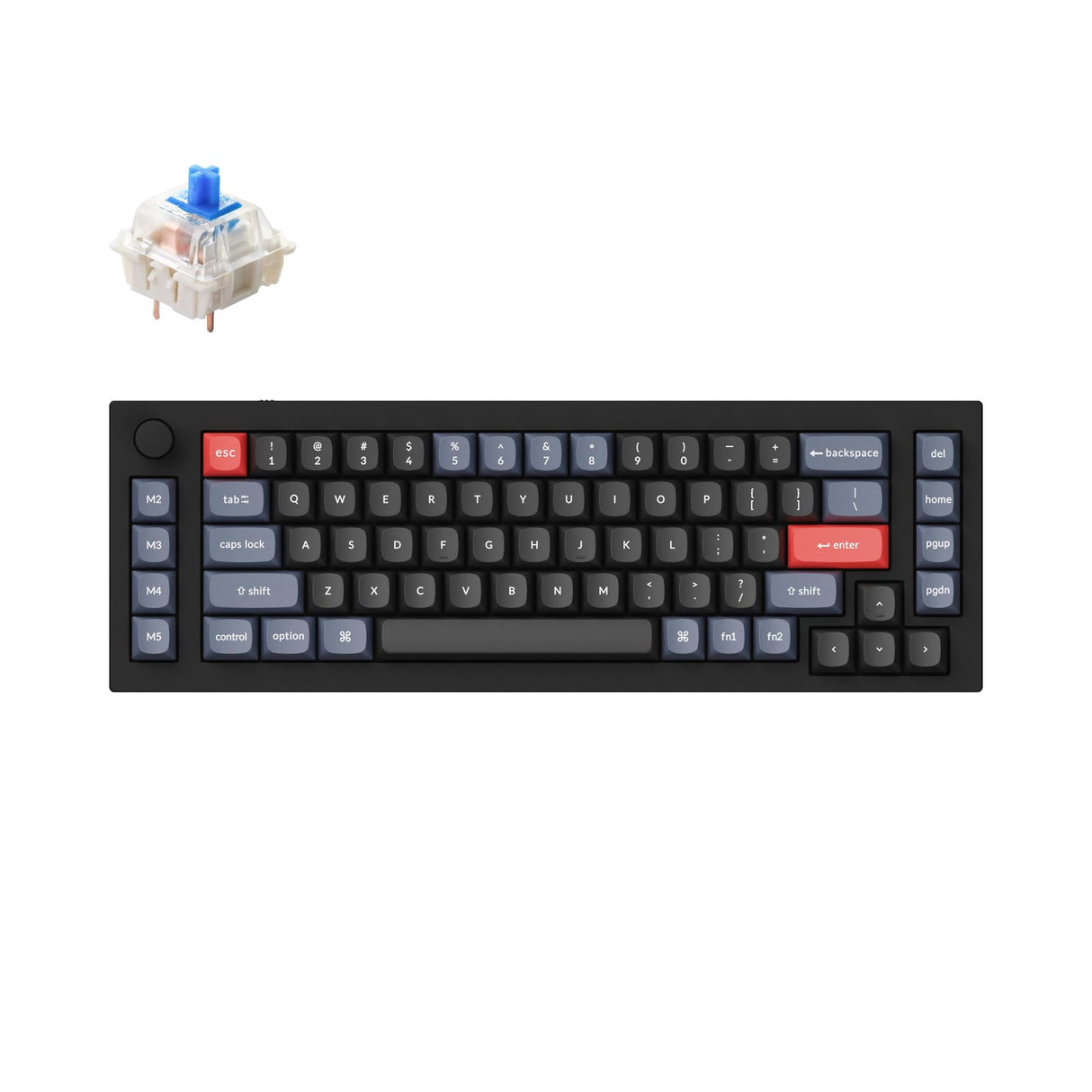 Keychron Q65 QMK Custom Mechanical Keyboard (US ANSI Keyboard)