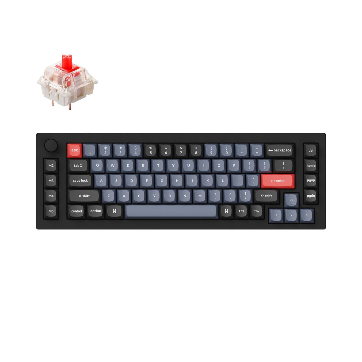 Keychron Q65 QMK Custom Mechanical Keyboard (US ANSI Keyboard)